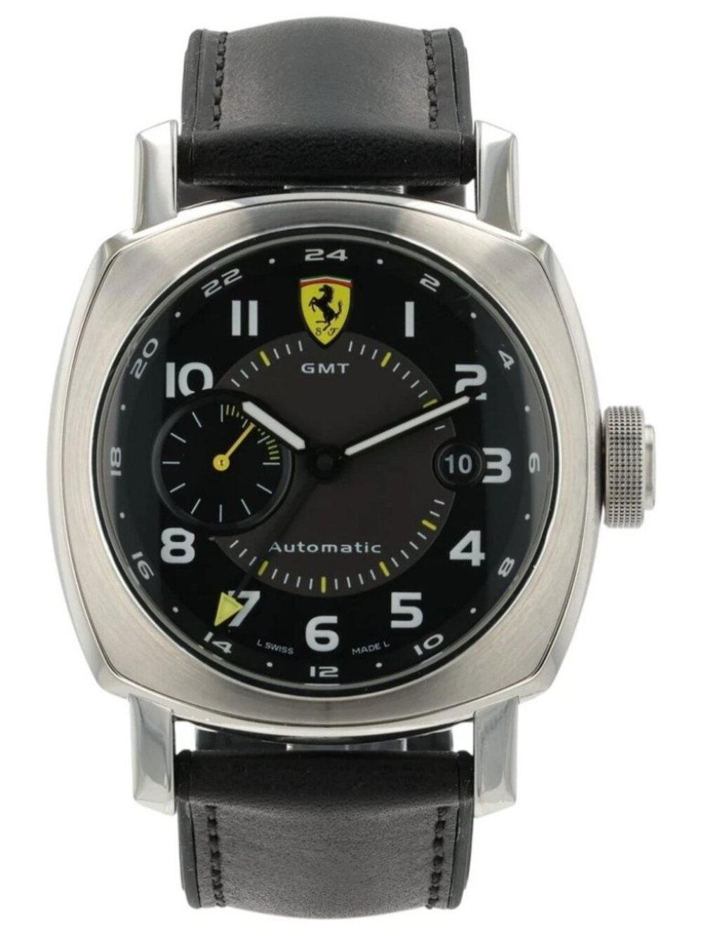 Panerai Ferrari Black Dial Stainless Steel 45mm Automatic Men’s Watch